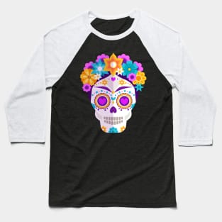 Frida Khalo - Catrina - dia de los muertos - design Baseball T-Shirt